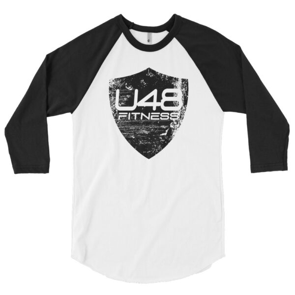 3/4 Sleeve U48 Black Shield T-Shirt